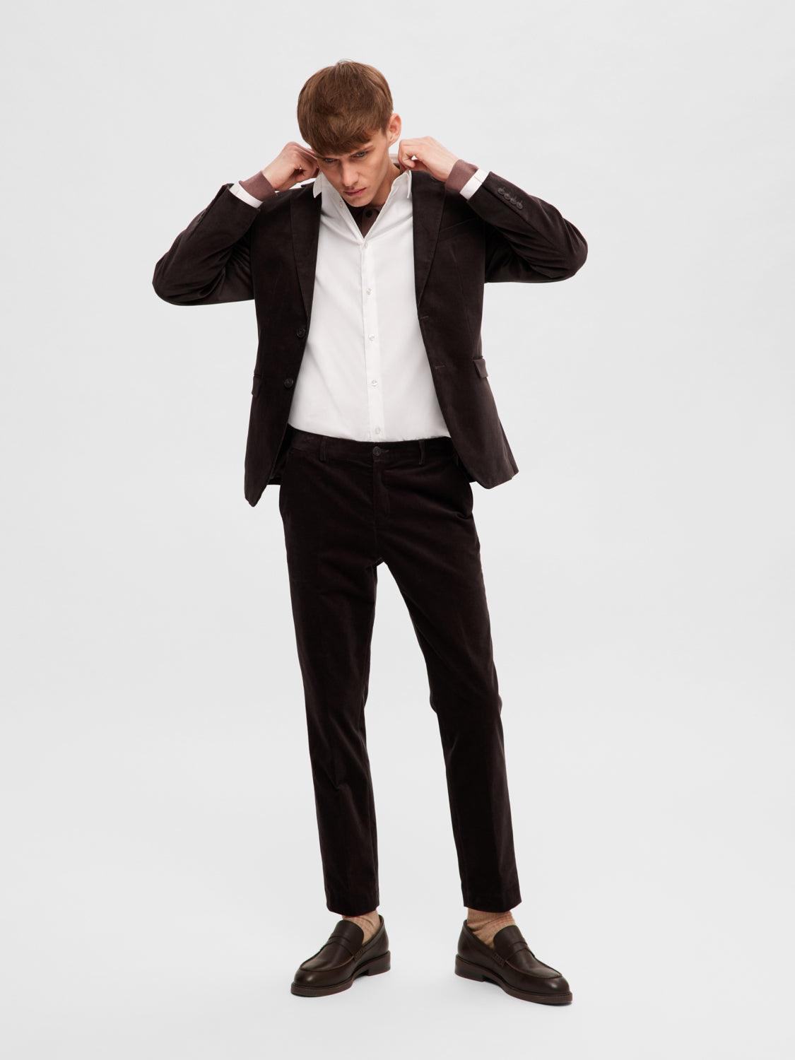 Slim Travel Skjorte - Hvit/ Bright White